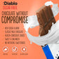 Diablo Milk Chocolate - Maltitol Sweetened, Gluten Free No Added Sugar Chocolate Bar - Hamper Available, Celebrate any Occasion, Birthdays, Valentines, Anniversary, Perfect for Gifting - 85g - 15 Pack
