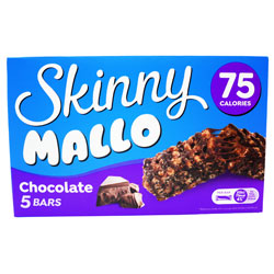 Skinny Mallo Chocolate Bars 5 Pack, Case of 10 (10 x 90g) - Best Before 11/2026