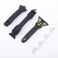 Sealant Application Bundle To Work With UniBond Anti-Mould Kitchen & Bathroom Sealant Includes Silicone Finishing Tool (3-in-1), Smoothing Kit & Precision Caulking Gun