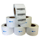 Alimos - 50mm x 25mm (2 in x 1 in) Multipurpose & Barcode Thermal Labels, 1000 Perforated per Roll, Compatible With Zebra & More Printers [6 Roll/6000 Labels]