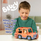 Bluey Heeler Family Road Trip 4WD Vehicle, Includes Articulated Chilli Figure, With Open Roof To Easily Fit 4 Figures Inside, Ideal for all 2.5 Inch Figures (Sold Separately)