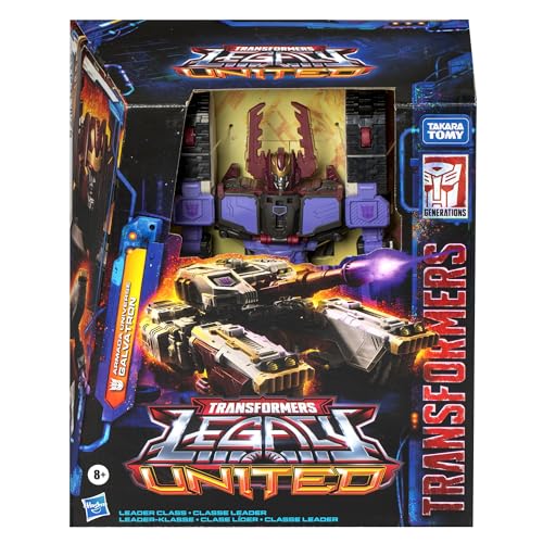 Transformers Legacy Evolution Leader Armada Universe Galvatron 7” Action Figure
