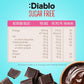 Diablo No Added Sugar Dark Chocolate Bar – Maltitol Sweetened, Low Carb & Gluten-Free Treat, Ideal Snack for All – Celebrate Any Occasion, Birthdays, Valentine’s, Anniversary – 85g, 4 Packs