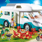Playmobil 70088 Family Fun Family Camper, outdoor camping toy, fun imaginative role-play, playset suitable for children ages 4+