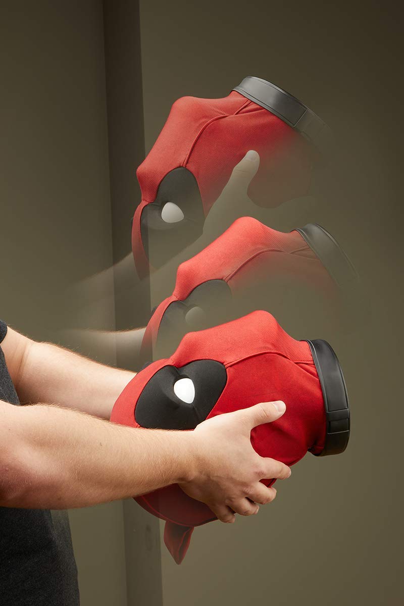 Marvel Legends Deadpool’s Head Premium Interactive, Moving, Talking Electronic, App-Enhanced Adult Collectible, with 600+ SFX and Phrases,Red