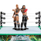 Mattel WWE Bloodline Rules Playset with Ring & 2 Action Figures, Includes The Rock & Roman Reigns 6-inch Superstar Collectibles, JDB55