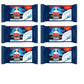 6X Duck Fresh Brush Refills (6 Packs, 72 Flushable Cleaning Pads)- Biodegradable- Duck Toilet Bowl Cleaner