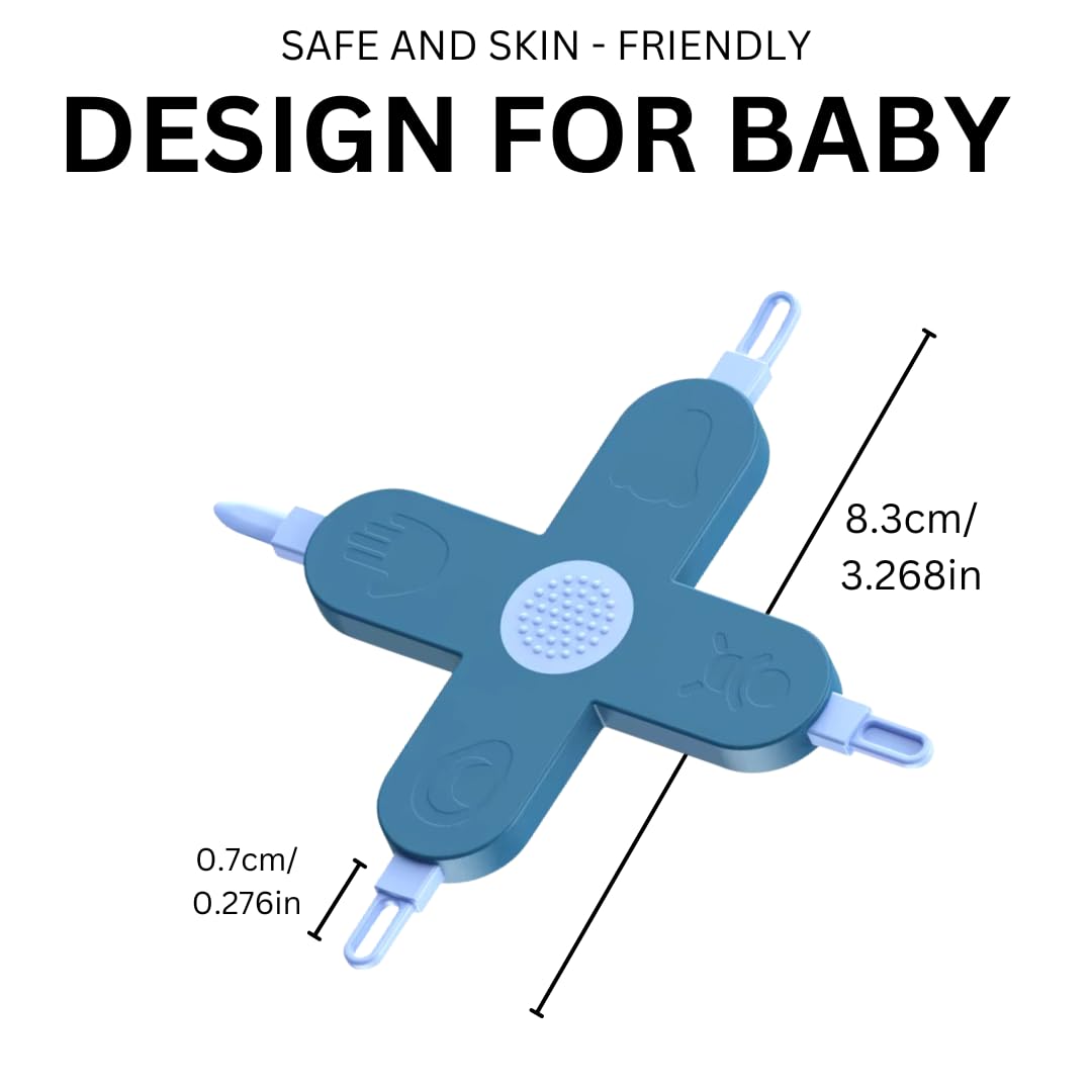 Alimos Newborn Baby Grooming & Healthcare Bundle with Nasal Aspirator & Hygiene Filters , Nose, Ear Picker,Nail Clippers,Cradle Cap Brush ,Gas and Colic Reliever ,Medicine Dispenser & Bath Thermometer