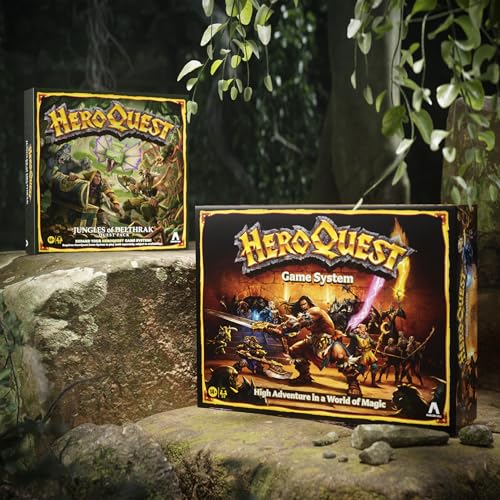 Avalon Hill HeroQuest Jungles of Delthrak Quest Pack, Requires HeroQuest Game System to Play, Roleplaying Games - English Version