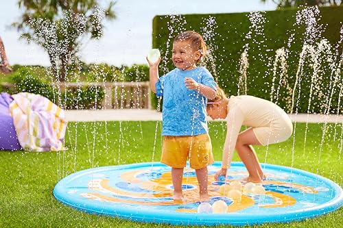 Original Bunch O Balloons Octopus Splash Pad with 100+ Rapid-Filling Self Sealing Water Balloons by ZURU