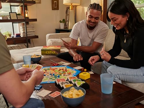 CATAN 6th Edition – The Strategy Board Game | Build Your Civilisation & Outsmart Your Rivals | For Families, Adults & Teens | Trade, Build & Settle to Victory | 3–4 Players, Ages 10+, 60 Mins