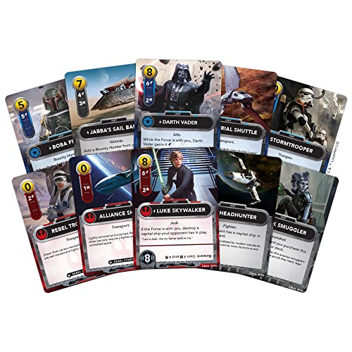 Fantasy Flight Games| Star Wars: The Deck-Building Game | Strategy Card Game | Head-to-Head Tactical Battle Game for Adults and Kids | Ages 14+ | 2 Players | 30 Minutes Playing Time