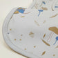 Alimos Long Sleeved Baby Bib 12-36 Months - Reversible Front Pocket for Baby Led Weaning - Waterproof & Easy to Clean - Ideal for Messy Mealtime - Cute & Practical Baby Feeding Bib (Mouse.)