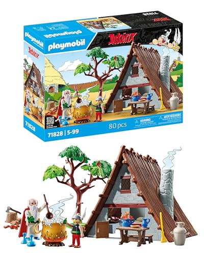 Playmobil | Asterix | Asterix House | Asterix Playset | Asterix and Obelix | Adventure Toy for Kids Aged 5+ | 71828