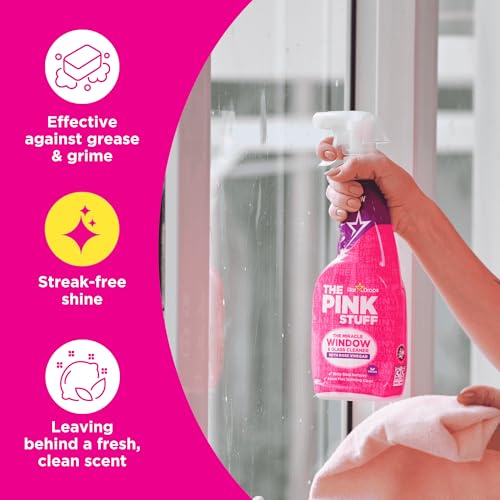 Stardrops The Pink Stuff The Miracle Window & Glass Cleaner with Rose Vinegar