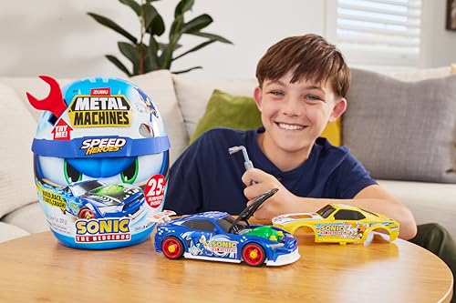 Metal Machines Speed Heroes by ZURU, build and race your own race car (Sonic the Hedgehog)