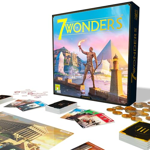 Repos Production | 7 Wonders | Board Game | Ages 10+ | 3-7 Players | 30 Minutes Playing Time