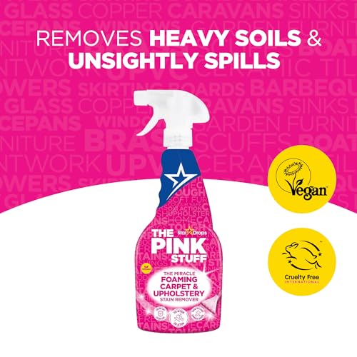 The Pink Stuff The Miracle Foaming Carpet & Upholstery Stain Remover 500ml