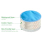 Alimos Organic Bamboo Nursing Pads, Pack of 14 Reusable Washable Nursing Breast Pads, Ultra-Absorbent Breastfeeding Nipple Pads with 4 Layers Protection, Extra Leak Proof Nursing Essentials UK Brand