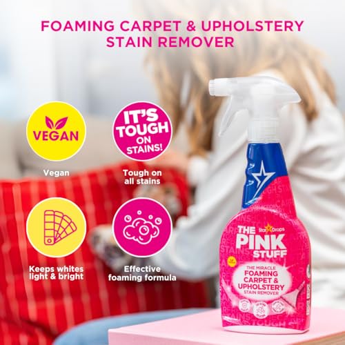 The Pink Stuff The Miracle Foaming Carpet & Upholstery Stain Remover 500ml