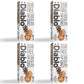 Diablo Sugar Free Chocolate Chip Cookies – Low Sugar Snacks Made with Maltitol, Crunchy Chocolate Flavor Treats for Everyday Snacking, Guilt Free Biscuit Alternative, 130g Pack of 4