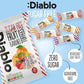 Diablo Sugar-Free Fruit Flavoured Toffee – Sugar-Free Candy Sweetened with Maltitol, Guilt-Free Treats for All Occasions, Ideal for Gift Boxes, Mother’s Day & Father’s Day – 75g, Pack of 6