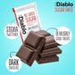 Diablo No Added Sugar Dark Chocolate Bar – Maltitol Sweetened, Low Carb & Gluten-Free Treat, Ideal Snack for All – Celebrate Any Occasion, Birthdays, Valentine’s, Anniversary – 85g, 4 Packs