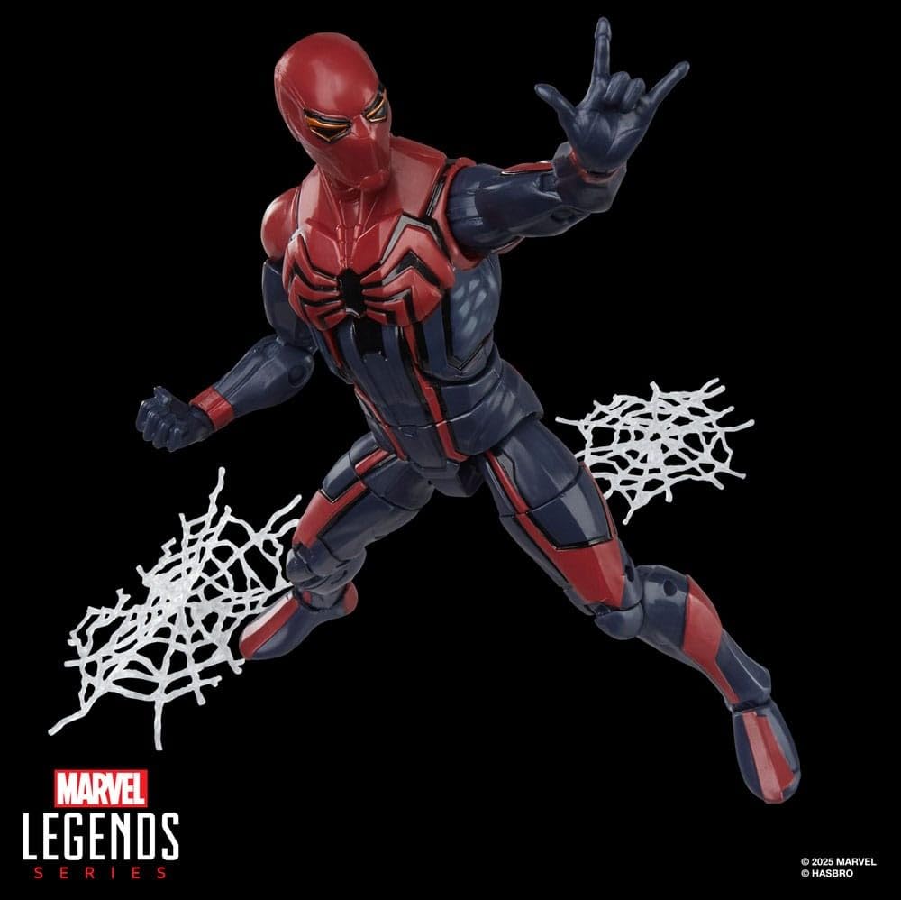 Marvel Legends Series Gamerverse Velocity Suit Peter Parker, Spider-Man Video Game -Inspired Collectible 6 Inch Action Figure