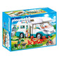 Playmobil 70088 Family Fun Family Camper, outdoor camping toy, fun imaginative role-play, playset suitable for children ages 4+