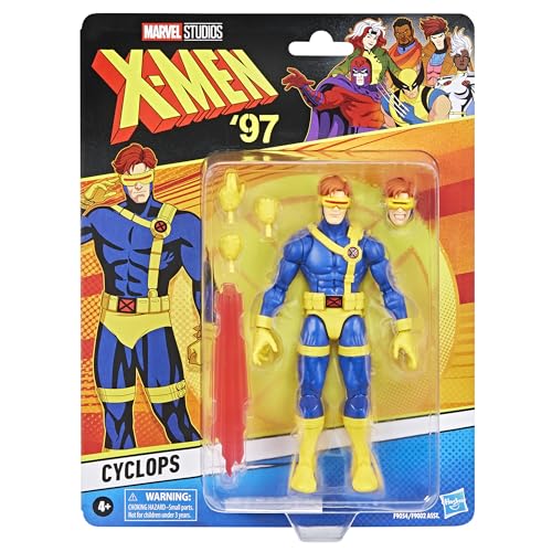 Marvel Legends Series Cyclops X-Men ‘97 6 Inch Action Figure Age 4+, Red