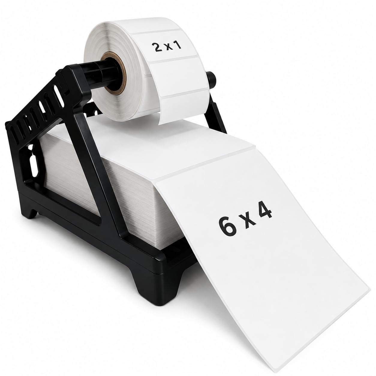 Thermal Label Holder Bundle with 500 6x4 and 1000 2x1 Labels