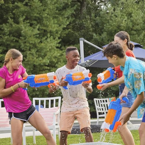 Nerf Super Soaker Flip Fill Water Blaster, Water Blaster, Water Toys, 1, Ideal for Garden Games, 887ml, Multicolor