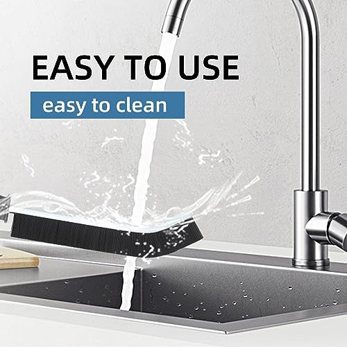 SHCHME Crevice Cleaning Brush 3 Pcs Gap Cleaning Brush Crevice Cleaning Tool for Narrow Corners in home Kitchen Bathroom and Window Groove (Plastic) (Plastic)