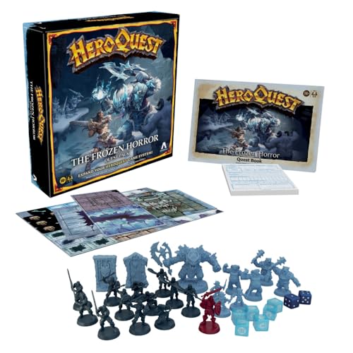 Avalon Hill HeroQuest The Frozen Horror Quest Pack for Ages 14 and Up, Requires Hero Quest Game System to Play, 64 x 267 x 267 Millimeters