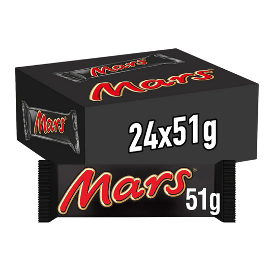 Mars Chocolate Full Cases Choose from Snickers, Twix, Maltesers, Mars Bars, 24-25 Packs UK Treats