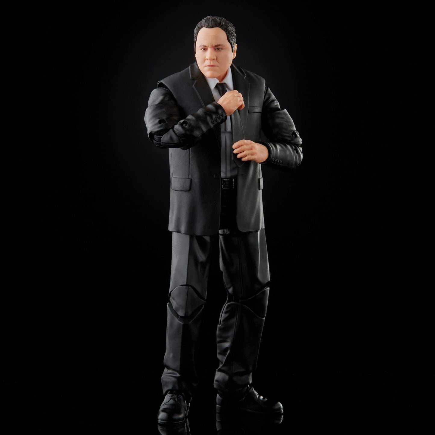 Universo Marvel Marvel Hasbro Legends Series, Action Figure Toy 2-Pack Happy Hogan and Iron Man Mark 21, Infinity Saga characters, Premium Design, 2 Figures and 5 Accessories, Multicoloured (F0191)