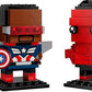 LEGO 40668 Brickheadz Captain America and Red Hulk Figures 10+ 202 Pieces