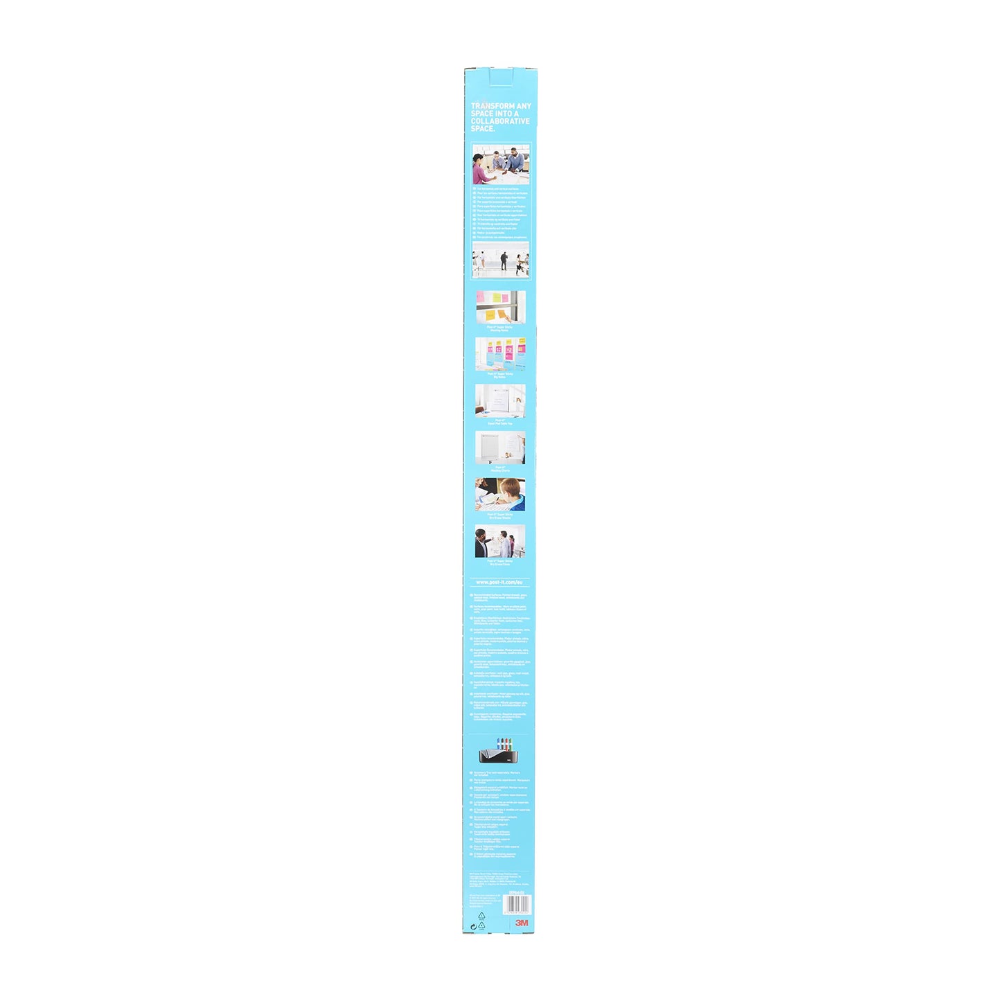 Post-it Super Sticky Dry Erase Film, DEF6x4-EU, 1.219 m x 1.829 m, 1 Roll
