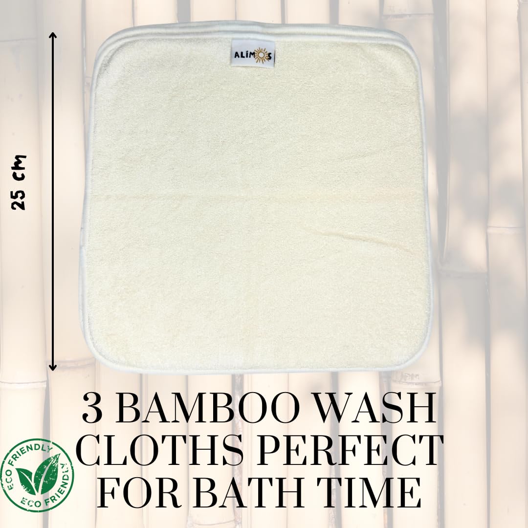 Alimos Baby Bath Silicone Brush & Fine Tooth Comb Bundled With Dentinox Cradle Cap Treatment Shampoo 125 milliliters, Bamboo Wash Cloths (3 Pack) and Bath Thermometer