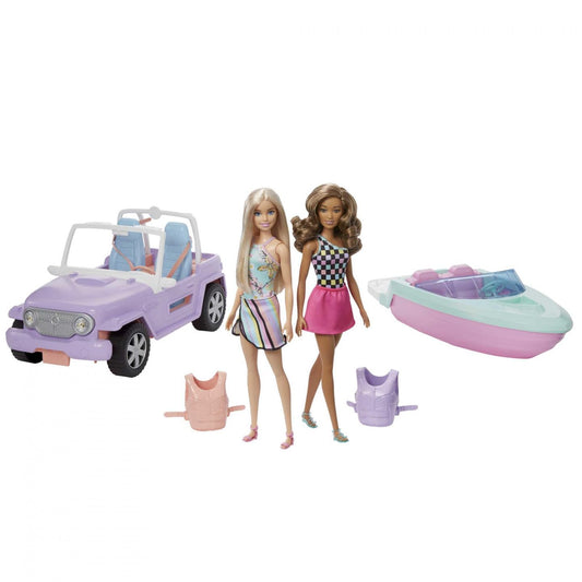 Barbie - Dolls and Vehicles (GXD66)