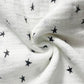 Alimos Organic Bamboo and Cotton Muslin Cloths - Soft and Gentle Baby Swaddle Blankets - Multi-Purpose Burp Cloths and Nursing Covers