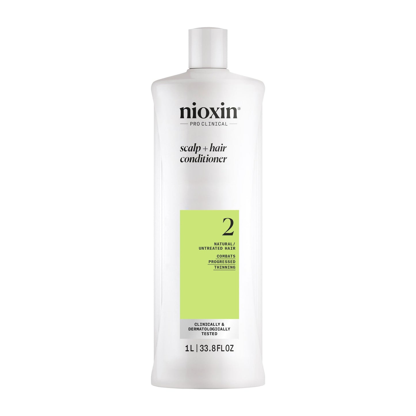 Nioxin System 2 Scalp + Hair Conditioner for Progressed Thinning Natural Hair 1000ml