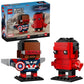 LEGO 40668 Brickheadz Captain America and Red Hulk Figures 10+ 202 Pieces