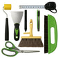 Tsekouri Wallpaper Paste Kit - Set Includes 8 Piece Wallpaper Kit Containing Wallpaper Paste Brush and Smoother, Wallpaper Seam Roller, Wall Paper Scraper Tool & Measuring Tape