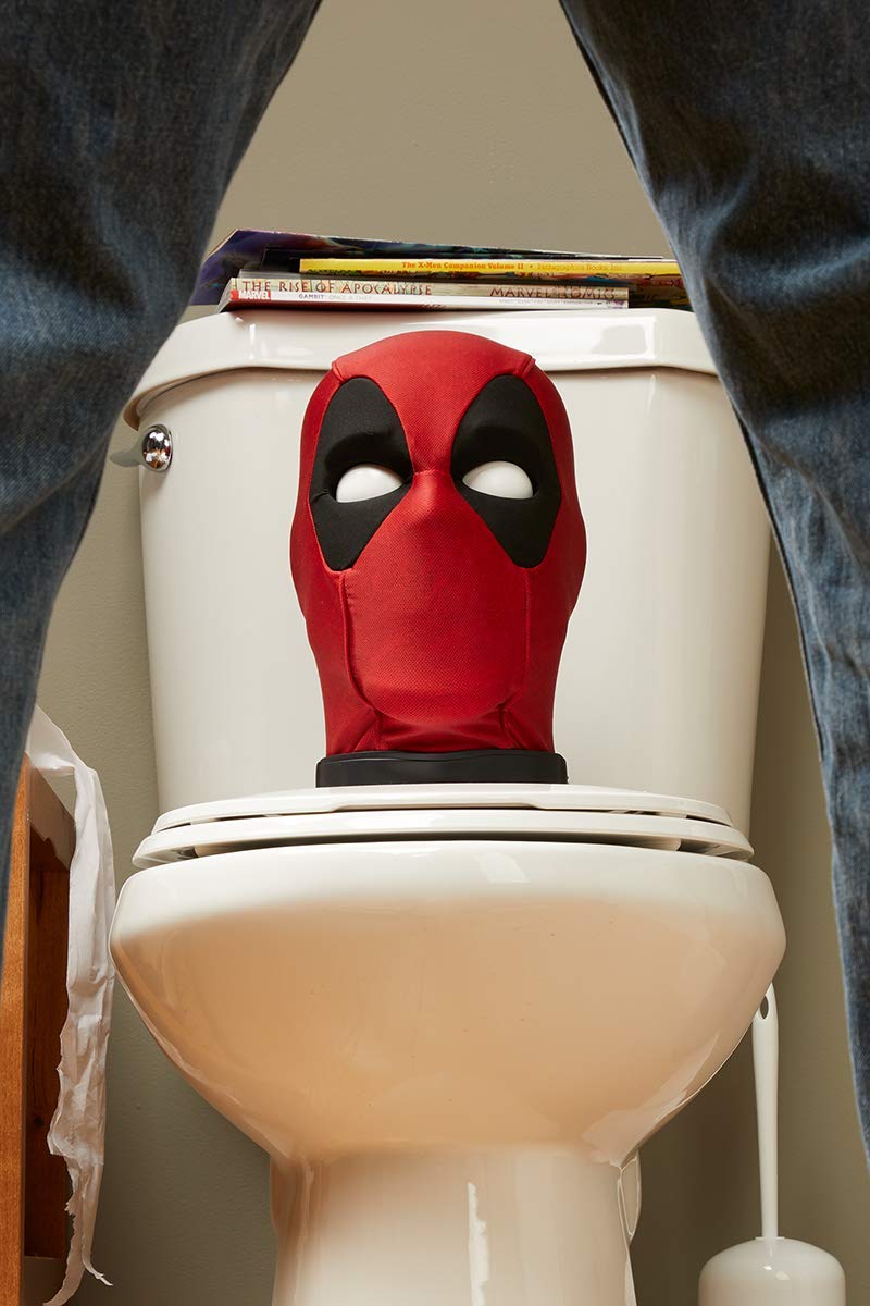 Marvel Legends Deadpool’s Head Premium Interactive, Moving, Talking Electronic, App-Enhanced Adult Collectible, with 600+ SFX and Phrases,Red
