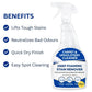 Carpet & Upholstery Cleaning Kit Carpet & Upholstery Cleaner Carpet Cleaning Brush & 3 Microfibre Cloths – For Rugs, Sofas & Car Interiors