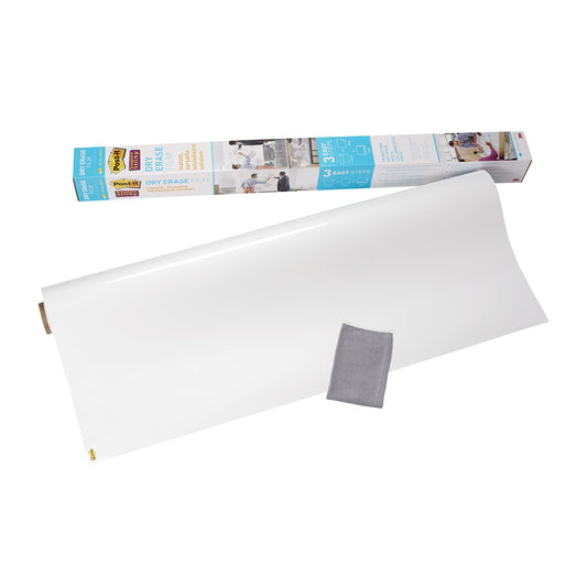 Post-it Super Sticky Dry Erase Film, DEF6x4-EU, 1.219 m x 1.829 m, 1 Roll