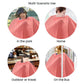 Alimos Breastfeeding Cover Up with Adjustable Strap - Boned Nursing Cover - Breathable & Lightweight - Stylish & Discreet incl Storage Bag (Pink)