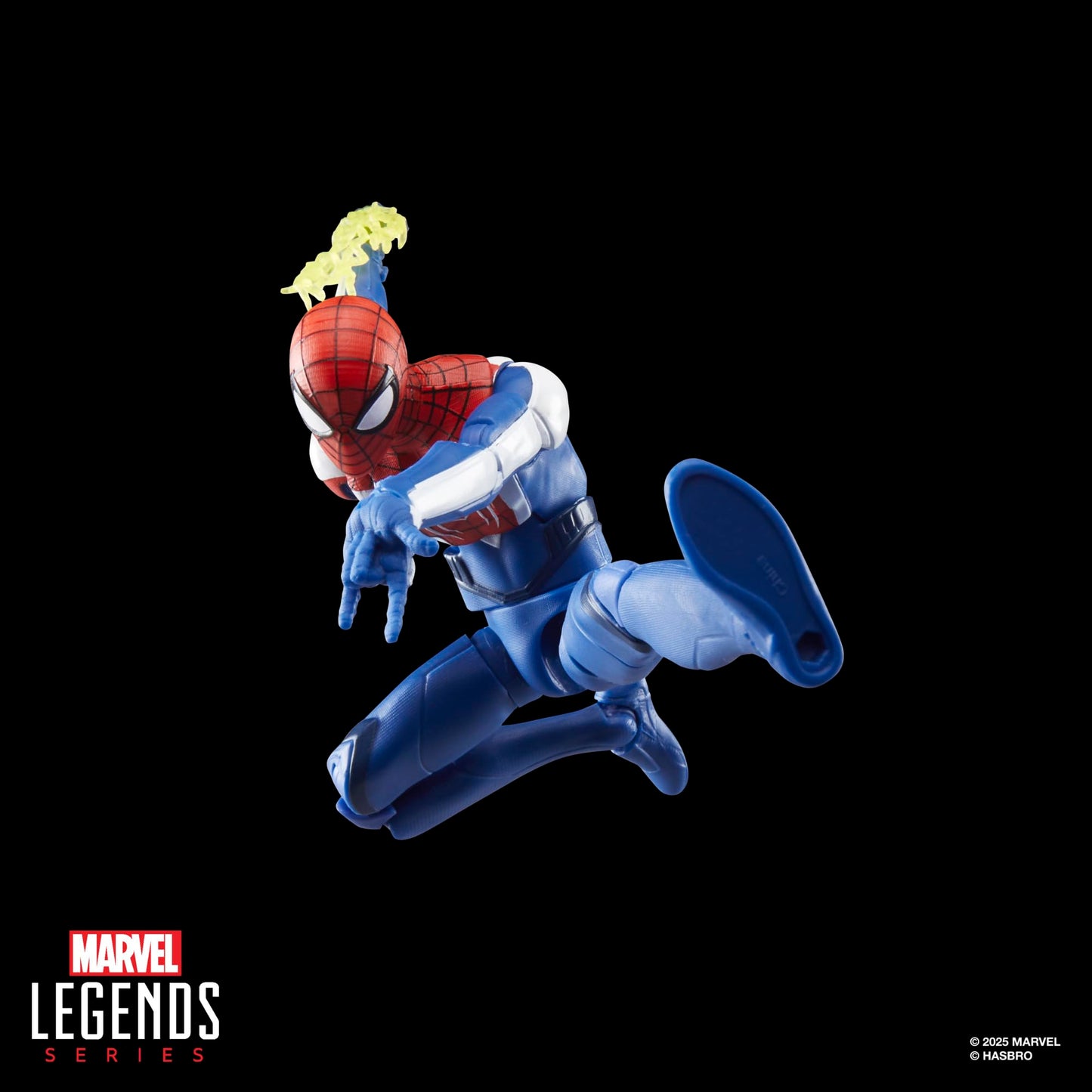 Spider-Man Marvel Legends Series Gamerverse Miles Morales Upgraded Suit Style Action Figure, Blue