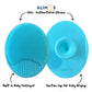 Alimos Baby Bath Silicone Brush & Fine Tooth Comb Bundled With Dentinox Cradle Cap Treatment Shampoo 125 milliliters, Bamboo Wash Cloths (3 Pack) and Bath Thermometer